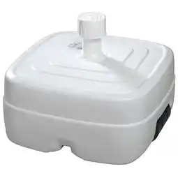 toom Baumarkt Schneider Kunststoffschirmständer weiß 37 Liter, für Stöcke bis Ø 50 mm Angebot
