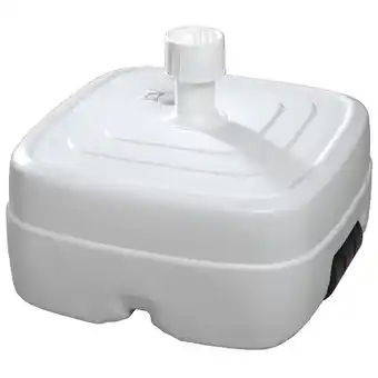 toom Baumarkt Schneider Kunststoffschirmständer weiß 37 Liter, für Stöcke bis Ø 50 mm Angebot