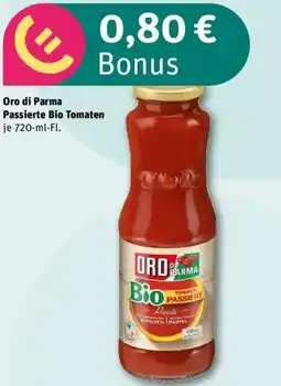 REWE Oro di Parma Passierte Bio Tomaten Angebot