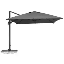 toom Baumarkt Schneider Ampelschirm 'Rhodos Grande' anthrazit 400 x 300 cm Angebot