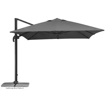toom Baumarkt Schneider Ampelschirm 'Rhodos Grande' anthrazit 400 x 300 cm Angebot