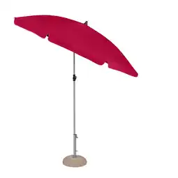 toom Baumarkt toom Strandschirm 'Capri' rot Ø 180 cm Angebot