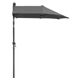 toom Baumarkt Schneider Balkonschirm 'Salerno Mezza' anthrazit 150 x 150 cm Angebot