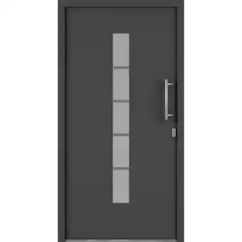 toom Baumarkt Roro Alu-Kunststoffhaustür 'Calgary' 1100 x 2100 mm DIN R Angebot