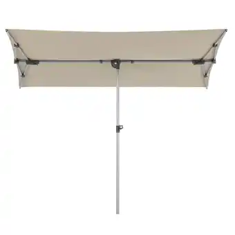toom Baumarkt Schneider Balkonschirm 'Novara' naturfarben 140 x 190 cm Angebot