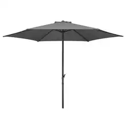 toom Baumarkt Schneider Sonnenschirm 'Bergamo' anthrazit Ø 300 cm Angebot