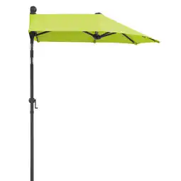 toom Baumarkt Schneider Balkonschirm 'Salerno Mezza' apfelgrün 150 x 150 cm Angebot