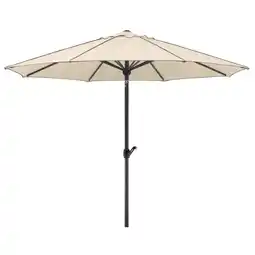 toom Baumarkt Schneider Marktschirm 'Adria' naturfarben Ø 300 cm Angebot