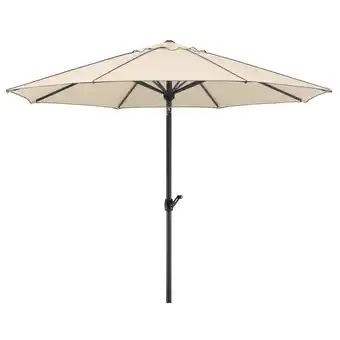 toom Baumarkt Schneider Marktschirm 'Adria' naturfarben Ø 300 cm Angebot
