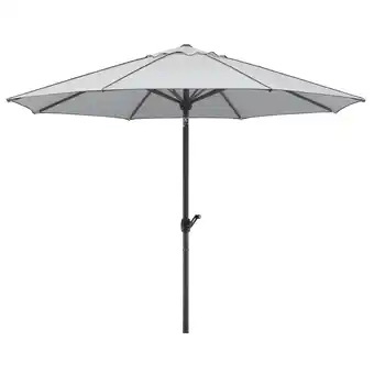 toom Baumarkt Schneider Marktschirm 'Adria' silbergrau Ø 300 cm Angebot