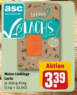 REWE Meine Lieblinge Lachs Angebot