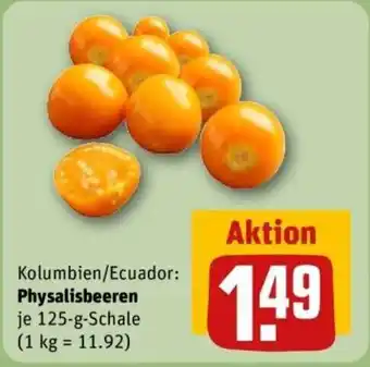 REWE Physalisbeeren Angebot