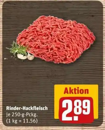 REWE Rinder-Hackfleisch Angebot