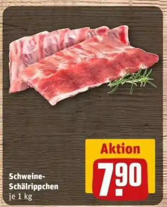 REWE Schweine- Schälrippchen Angebot