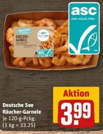 REWE Deutsche See Räucher-Garnele Angebot