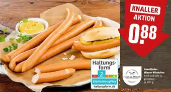 REWE Havelländer Wiener Würstchen Angebot