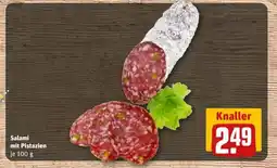 REWE Salami mit Pistazien Angebot