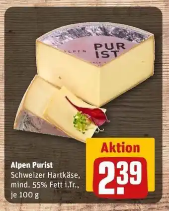 REWE Alpen Purist Angebot