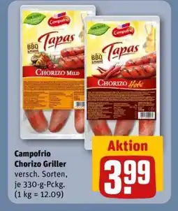REWE Campofrio Chorizo Griller Angebot