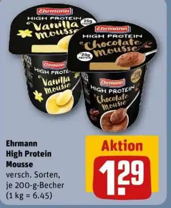REWE Ehrmann High Protein Angebot