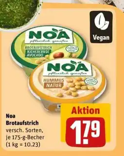 REWE Noa Brotaufstrich Angebot
