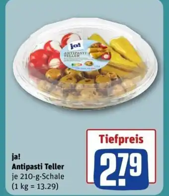 REWE ja! Antipasti Teller Angebot