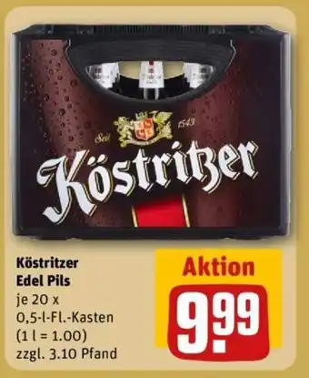 REWE Köstritzer Edel Pils Angebot