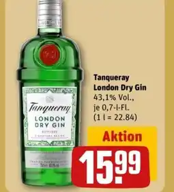 REWE Tanqueray London Dry Gin Angebot