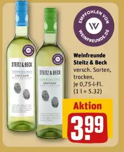 REWE Weinfreunde Steitz & Beck Angebot