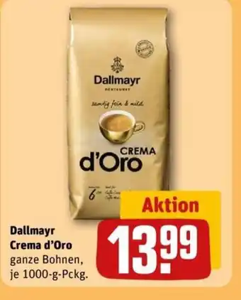 REWE Dallmayr Crema d'Oro Angebot