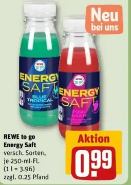 REWE REWE to go Energy Saft Angebot