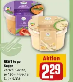 REWE REWE to go Suppe Angebot