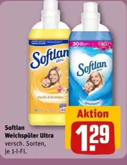 REWE Softlan Weichspüler Ultra Angebot
