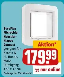 REWE SureFlap Microchip Haustier- klappe Connect Angebot