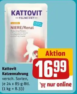 REWE Kattovit Katzennahrung Angebot