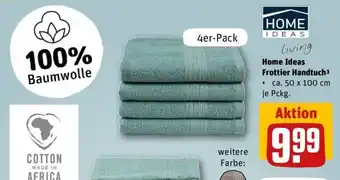 REWE Home Ideas Frottier Handtuch³ Angebot