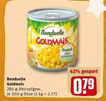 REWE Bonduelle goldmais Angebot