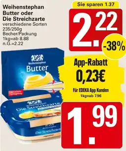 WEZ Weihenstephan Butter oder Die Streichzarte Angebot