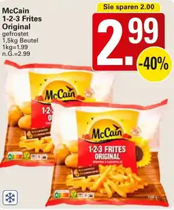 WEZ McCain 1-2-3 Frites Original Angebot