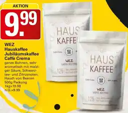 WEZ WEZ Hauskaffee Jubiläumskaffee Caffè Crema Angebot