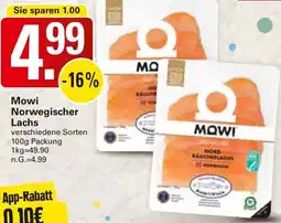 WEZ Mowi Norwegischer Lachs Angebot