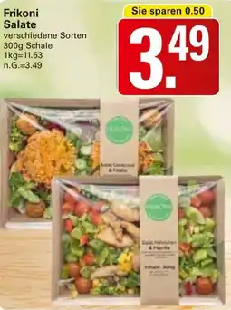 WEZ Frikoni Salate Angebot