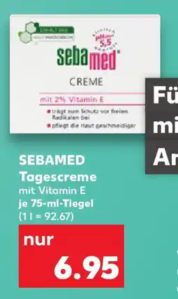Kaufland SEBAMED Tagescreme mit Vitamin E Angebot