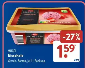 Aldi Süd MUCCI Eisschale Angebot