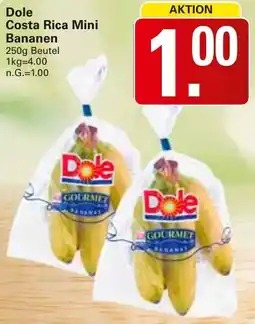 WEZ Dole Costa Rica Mini Bananen Angebot