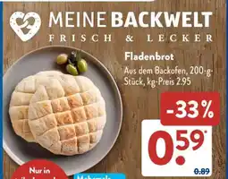 Aldi Süd Fladenbrot Angebot