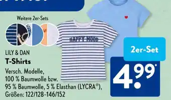 Aldi Süd LILY & DAN T-Shirts Angebot