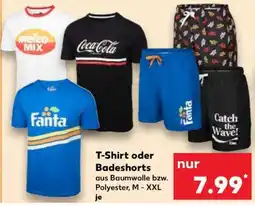 Kaufland T-Shirt oder Badeshorts Angebot