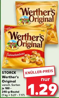 Kaufland Storck Werther’s Original Angebot