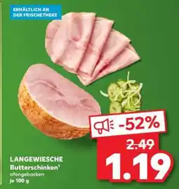 Kaufland LANGEWIESCHE Butterschinken Angebot